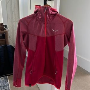 SALEWA PUEZ HYBRID POLARLITE HOODED FLEECE WOMEN Medium